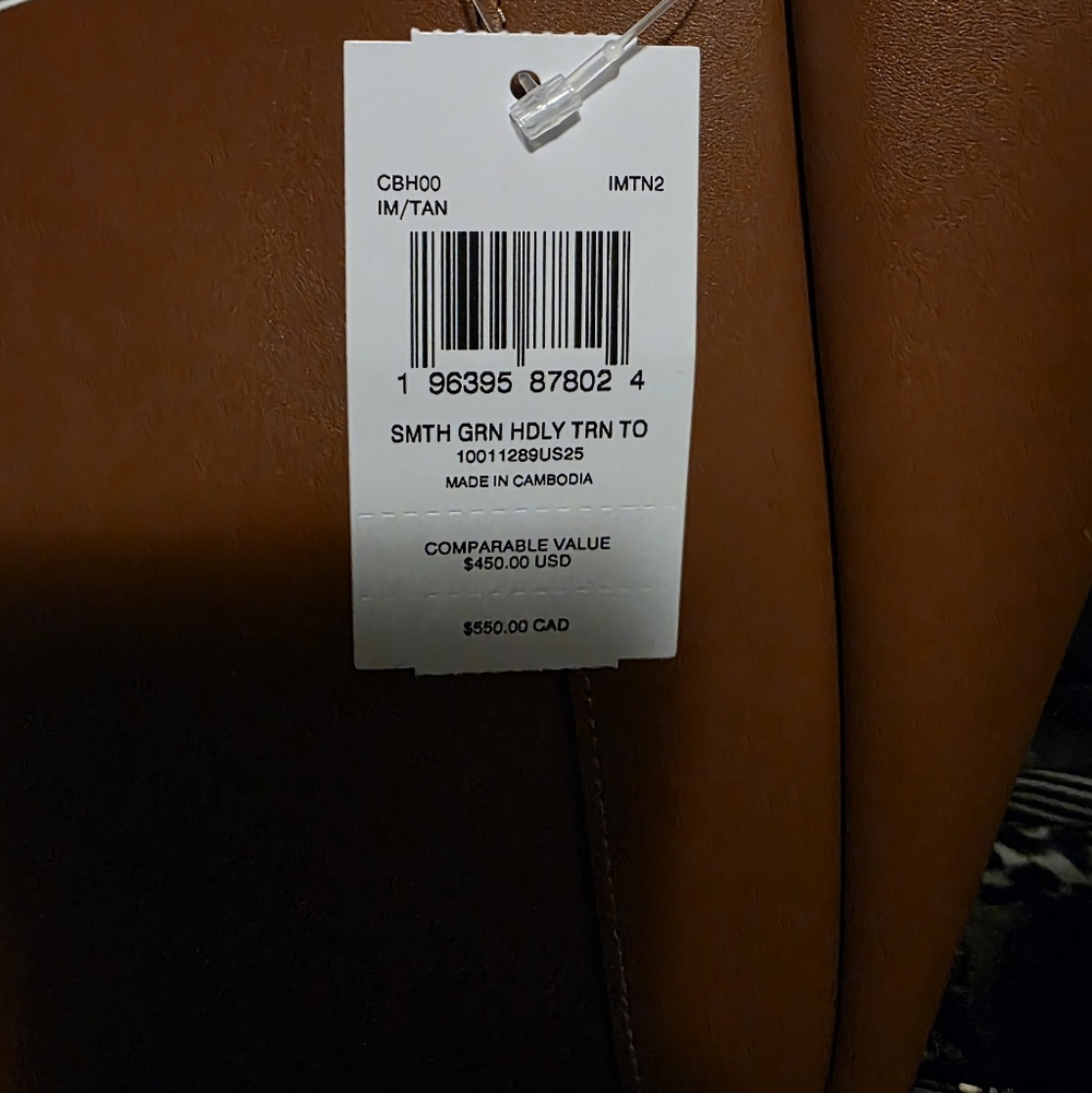Coach Hadley Turnlock Tote With Matching Wallet Nwt - Picture 7 of 16